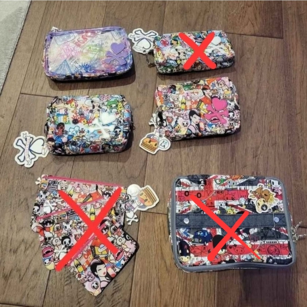 Tokidoki X Sephora Makeup Pouches Set